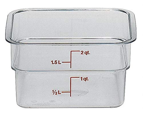 Amazon｜CAMBRO(キャンブロ) 角型フードコンテナー 2SFSCW クリアー